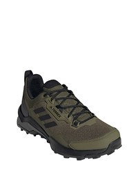 adidas Terrex Ax4 Primegreen Hiking Shoe In Focus Olivecore Black At Nordstrom