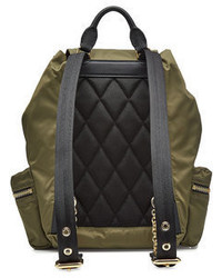 Burberry Backpack With Patches