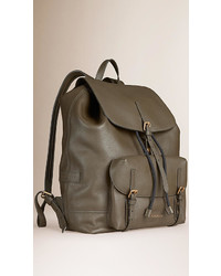 Burberry Grainy Leather Backpack