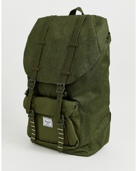 Herschel Supply Co. Little America 25l Backpack In Crosshatch Khaki