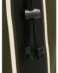 Bottega Veneta Stripe Detail Drawstring Backpack