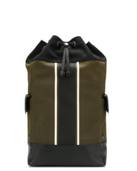 Bottega Veneta Stripe Detail Drawstring Backpack
