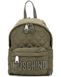 Moschino Studded Logo Backpack