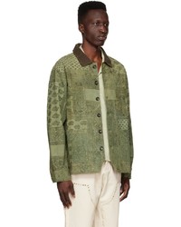 Karu Research Green Cotton Jacket