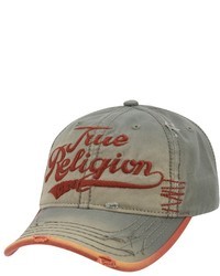 True Religion Brand Jeans Script Baseball Cap