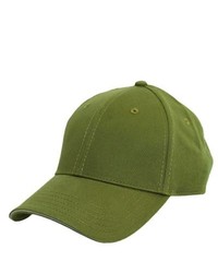Dorfman Pacific Structured Baseball Cap Olive Putty One Size