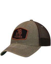 LEGACY ATHLETIC Gray Lsu Tigers Legacy Practice Old Favorite Trucker Snapback Hat At Nordstrom