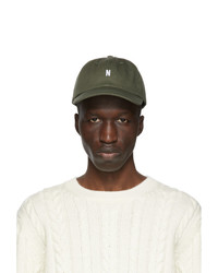 Norse Projects Green Twill Sports Cap