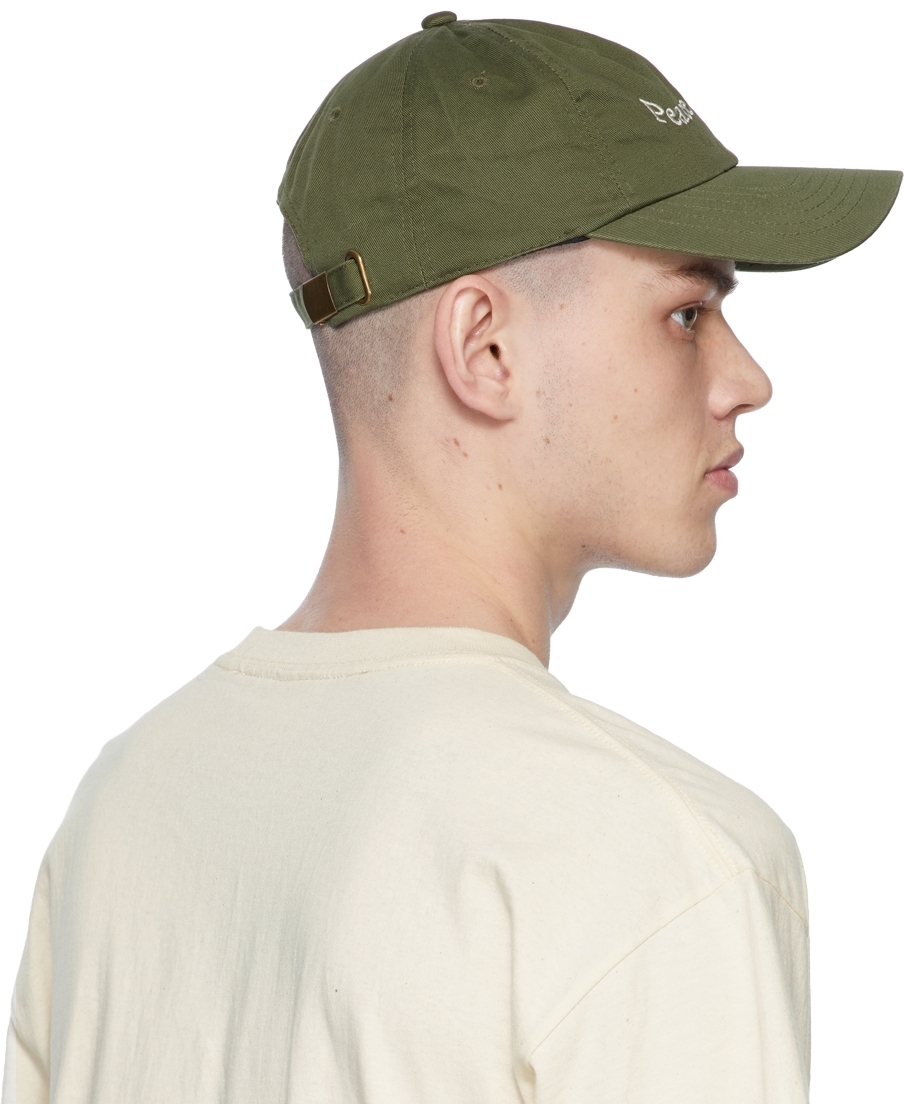 Museum of Peace & Quiet Green Wordmark Cap, $50 | SSENSE | Lookastic