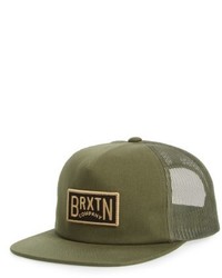 Brixton Langley Trucker Hat Green