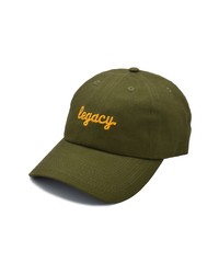 A LIFE WELL DRESSED Legacy Statet Baseball Cap In Forestgold At Nordstrom