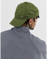 Nike Metal Swoosh Cap In Khaki 943092 395