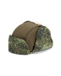 The North Face Recycled Ridge Fleece Trapper Hat In Military Olive Thyme Camo At Nordstrom