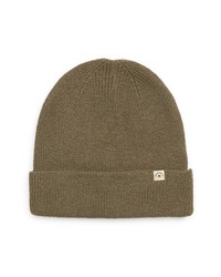 Madewell Sourced Cotton Cuffed Beanie In Distant Surplus At Nordstrom