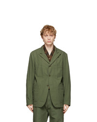 Engineered Garments Green Cotton Bedford Jacket