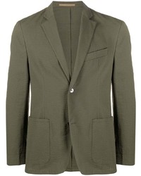 Officine Generale Single Breasted Fitted Blazer