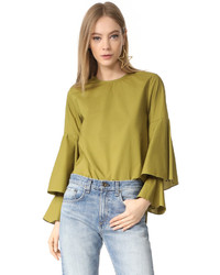 Style Mafia Cascade Sleeve Blouse