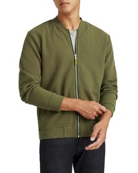 Bonobos Double Face Bomber Jacket In Army Green At Nordstrom