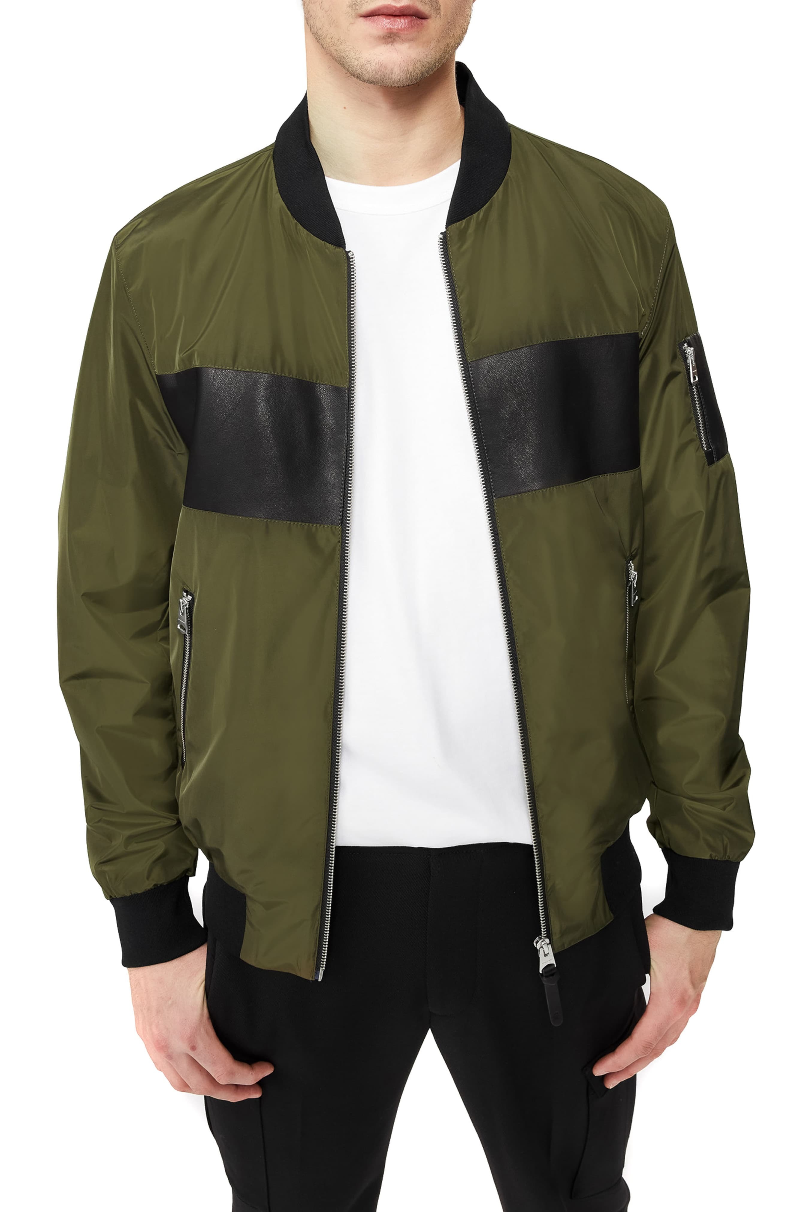 Mackage Hooded Bomber Jacket, $390 | Nordstrom | Lookastic