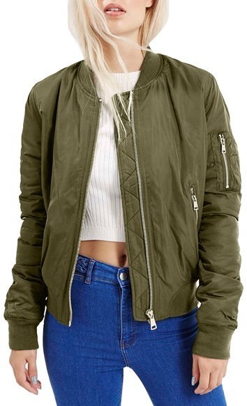 Topshop Ma1 Bomber Jacket 100 Nordstrom 8863