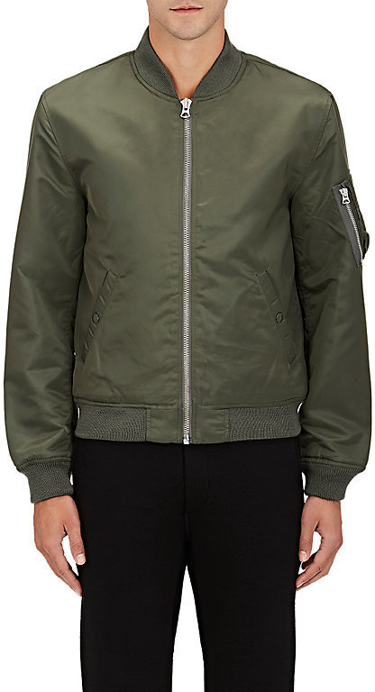 Nlst Nylon Ma 1 Bomber Jacket, $595 | Barneys Warehouse | Lookastic