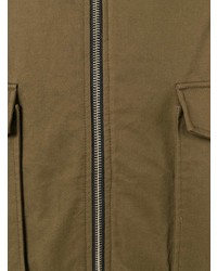 Liska Oversized Pockets Bomber Jacket
