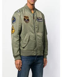 Polo Ralph Lauren Patches Bomber Jacket