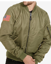 Denim & Supply Ralph Lauren Slim Fit Reversible Bomber Jacket