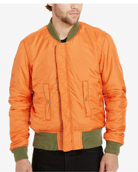 Denim & Supply Ralph Lauren Slim Fit Reversible Bomber Jacket
