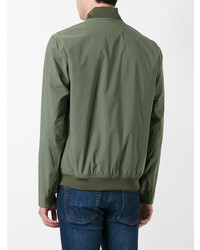 Norse Projects Zip Bomber Jacket Green