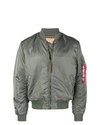 Alpha Industries Zipped Up Bomber Jacket