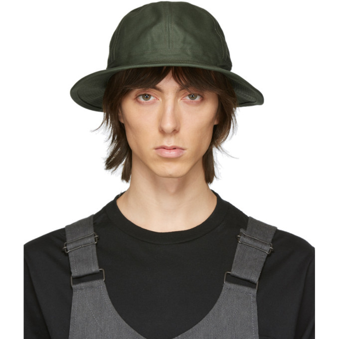 Beams Plus Green Army Bucket Hat, $90 | SSENSE | Lookastic