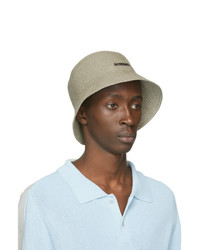 Jacquemus Green Le Bob Manosque Bucket Hat