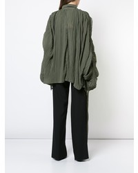 Y/Project Y Project Textured Ruched Shirt
