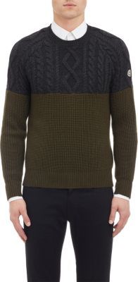 Moncler hot sale colorblock sweater