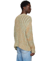 Acne Studios Green Crewneck Sweater