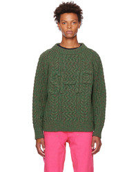 Sky High Farm Workwear Green Shf Sweater