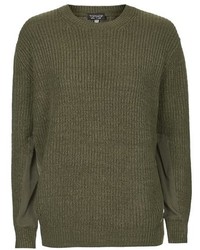 Topshop Hybrid Rib Sweater