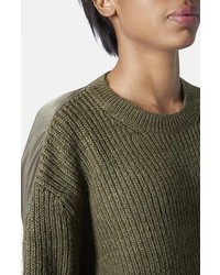 Topshop Hybrid Rib Sweater