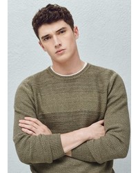 Mango Outlet Reverse Knit Sweater