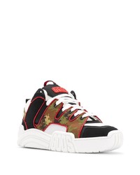 Gcds Camouflage Print Chunky Sole Sneakers