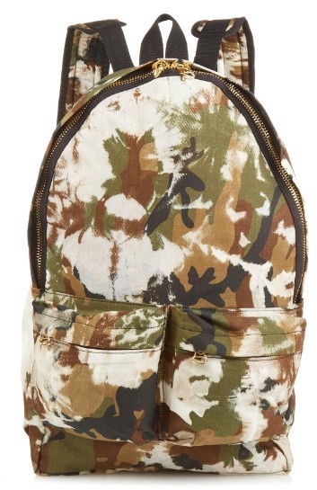 OFF-WHITE Camoflage Backpack Camo Brown