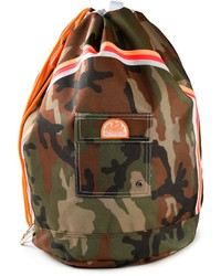 Sundek Camouflage Drawstring Backpack
