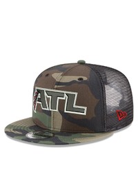 New Era Atlanta Falcons Nfl Woodland Camo 9fifty Snapback Adjustable Trucker Hat At Nordstrom