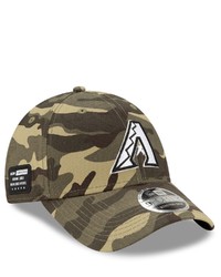 New Era Camo Arizona Diamondbacks 2021 Armed Forces Day 9forty Adjustable Hat