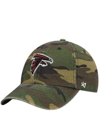 '47 Camo Atlanta Falcons Woodland Clean Up Adjustable Hat