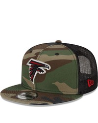 New Era Camo Atlanta Falcons Woodland Trucker 20 9fifty Snapback Hat At Nordstrom