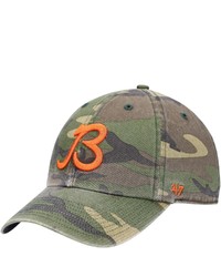 '47 Camo Chicago Bears Team Woodland Clean Up Adjustable Hat At Nordstrom