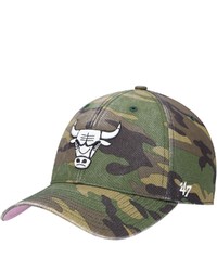 '47 Camo Chicago Bulls Legend Mvp Snapback Hat