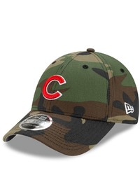 New Era Camo Chicago Cubs Latitude 9forty Snapback Hat At Nordstrom